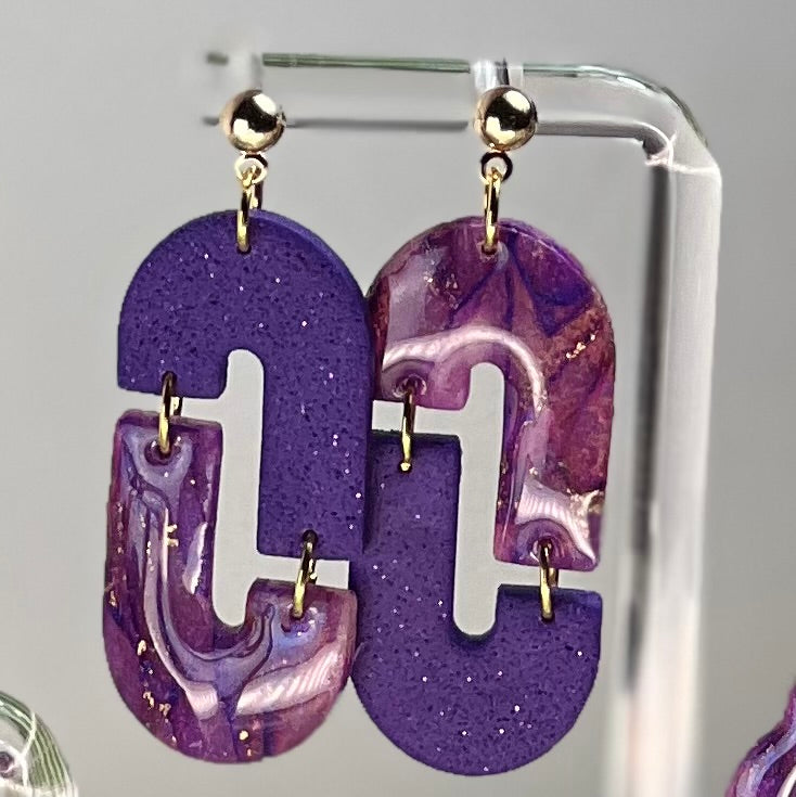 Handmade Polymer Clay Earrings