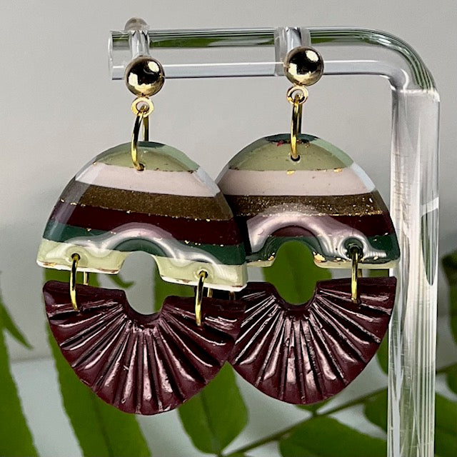 Handmade Polymer Clay Earrings