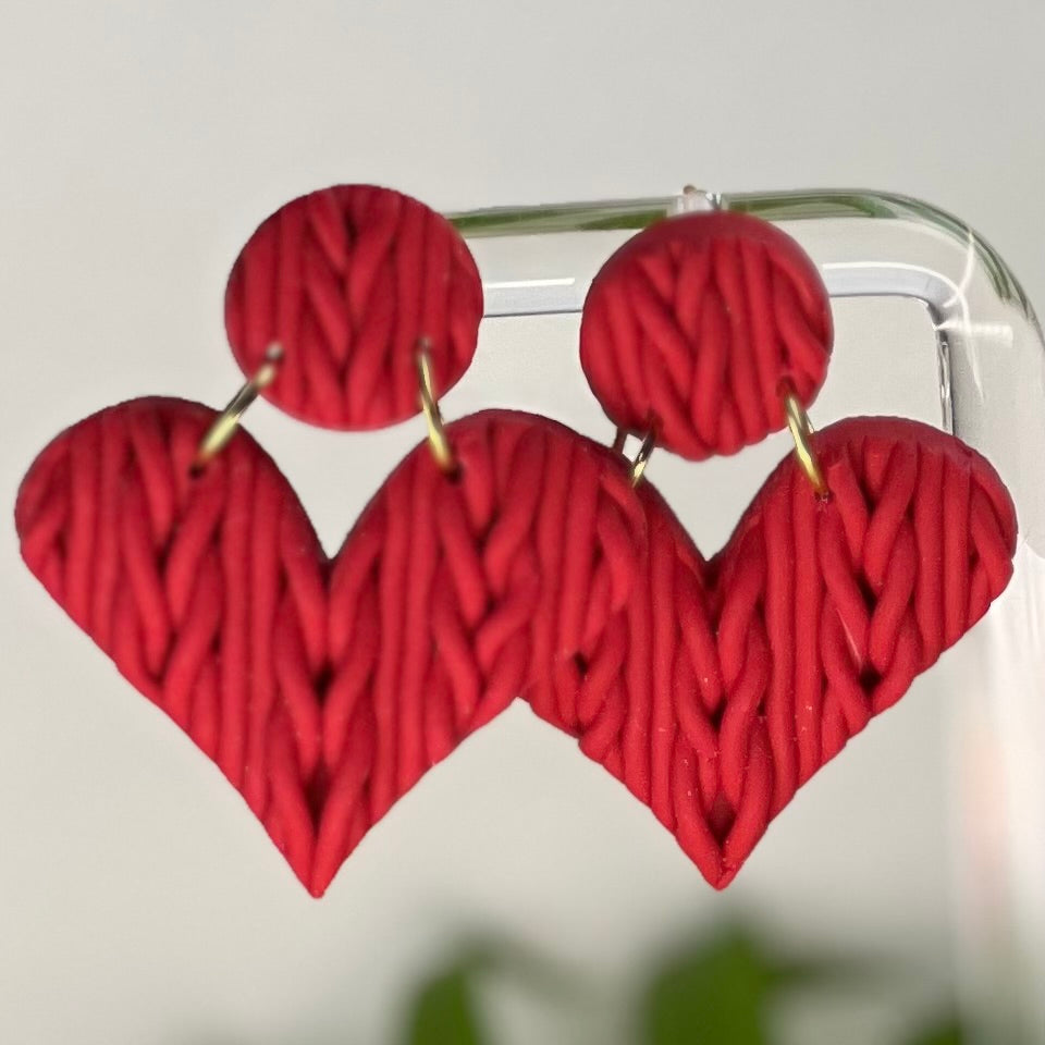 Handmade Polymer Clay Earrings