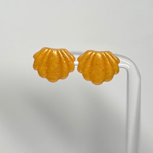 Shell  Polymer Clay Earrings
