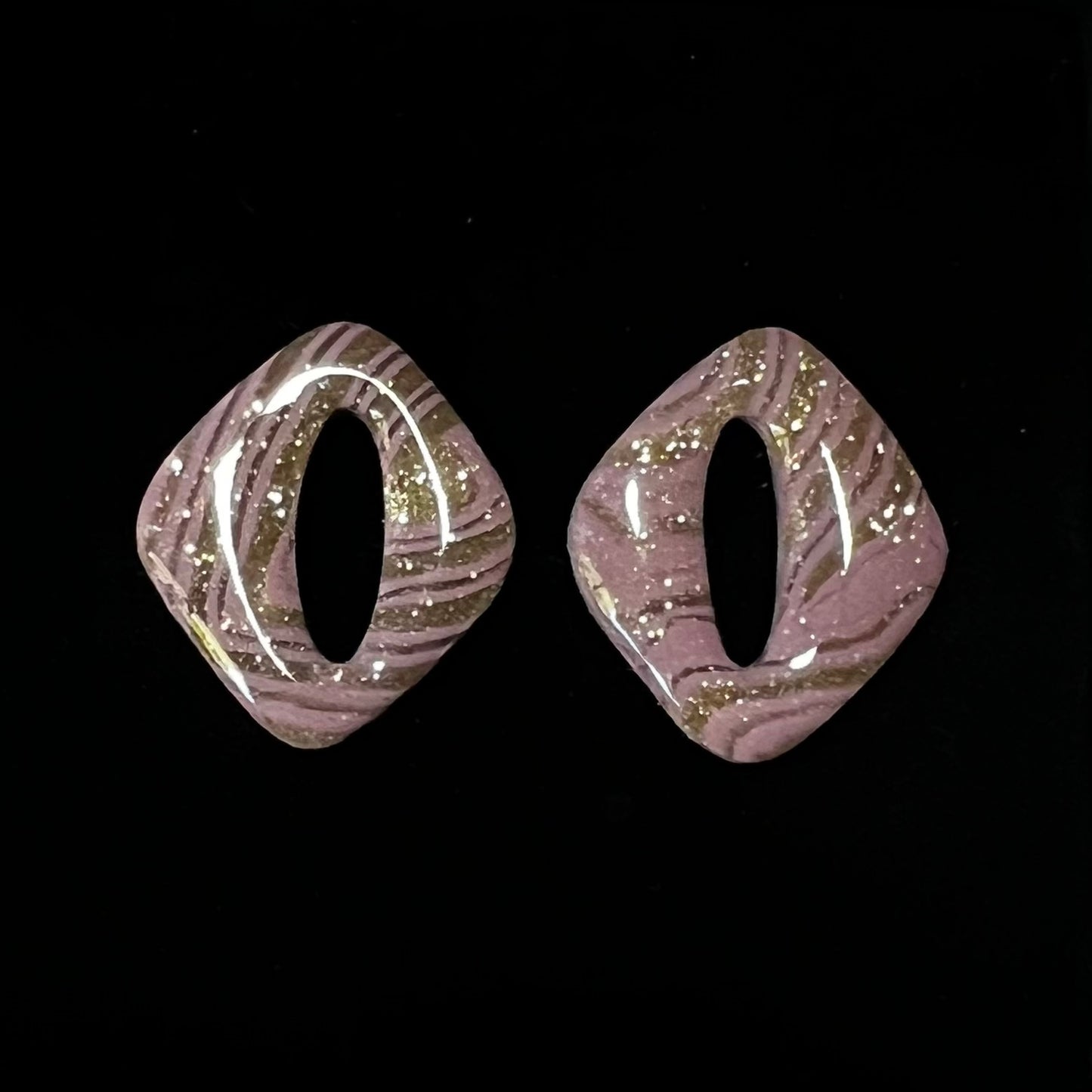 Charm Polymer Clay Earrings