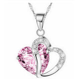Necklace with Heart shaped Silver Pendant